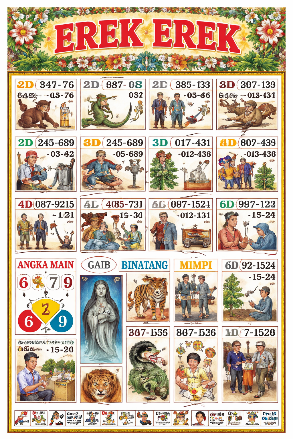 KING403: Memahami Erek-Erek sebagai Bagian dari Budaya Angka