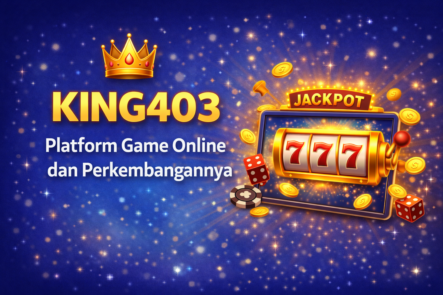 KING403: Mengenal Platform Game Online dan Perkembangannya