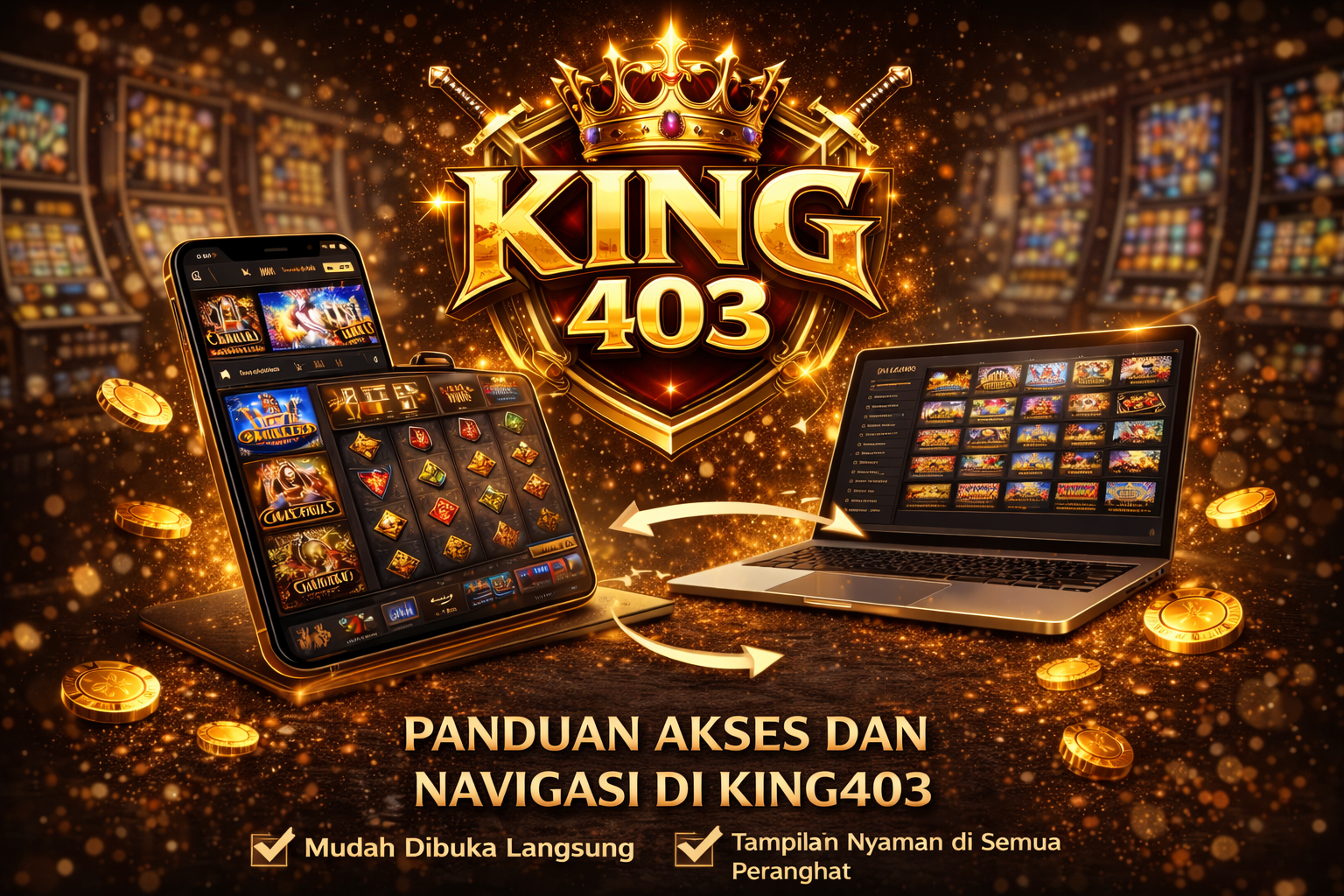 Panduan Akses dan Navigasi di KING403